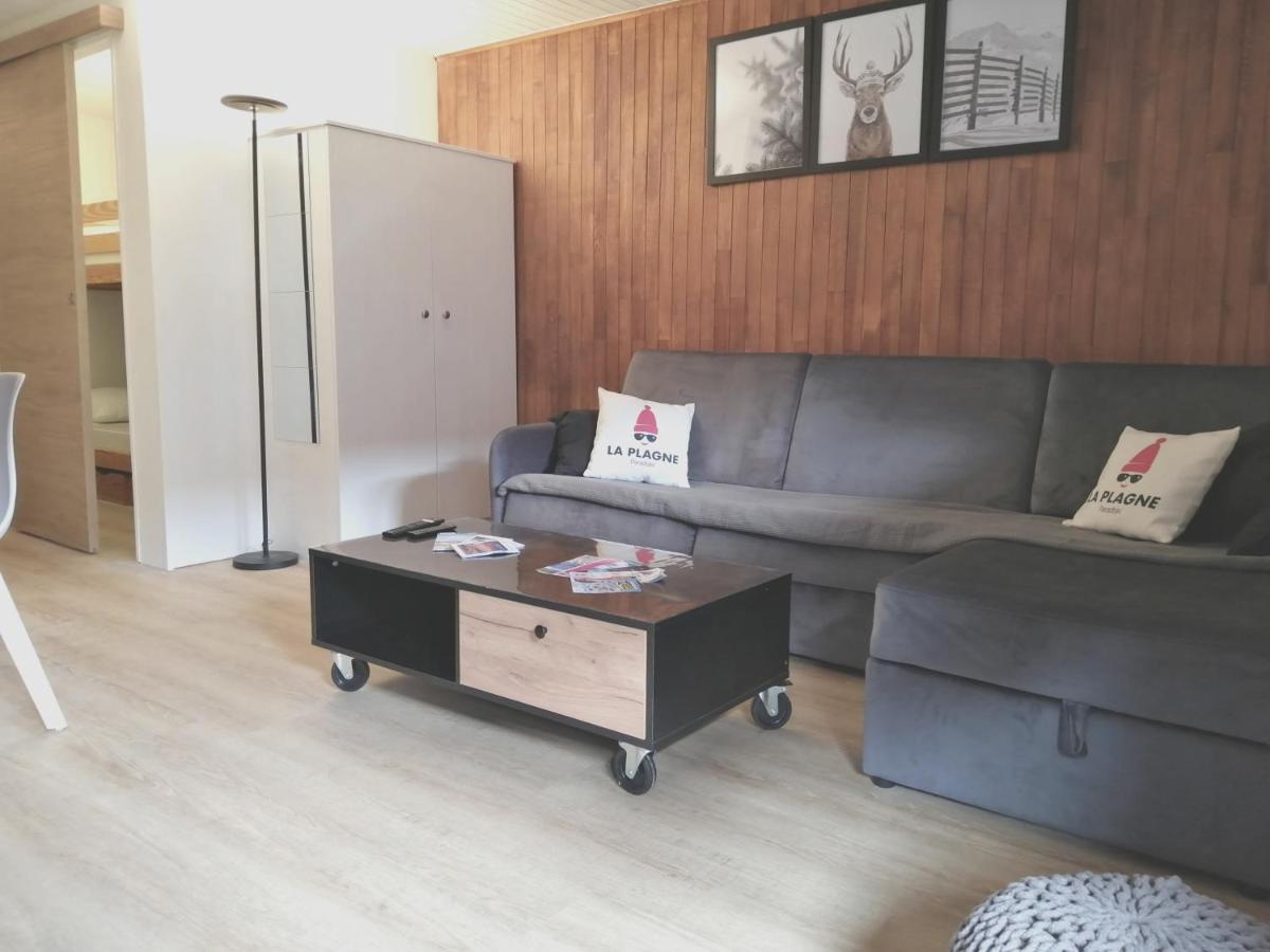 Appartement 6/7 Personnes Pied Des Pistes A Plagne Centre Ла-Плань Экстерьер фото