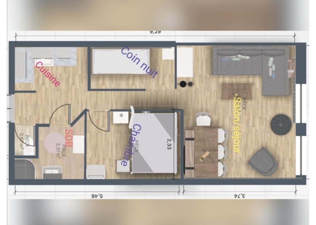 Appartement 6/7 Personnes Pied Des Pistes A Plagne Centre Ла-Плань Экстерьер фото